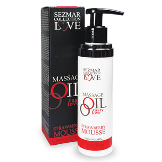 Интимно Масажно масло Ягодов Мус, 100 ml