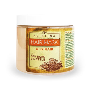Hair mask for oily hair with oak bark, 200 ml