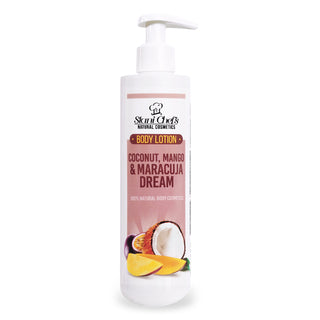 Set cadou „Nucă de cocos, mango și fructul pasiunii”, 850 ml