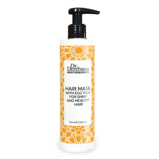 Hair mask with egg yolk for shine, 250 ml