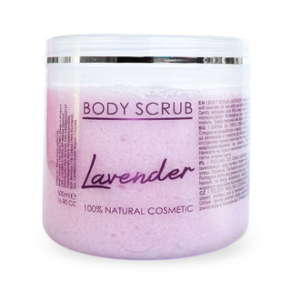 Lavender body scrub, 500 ml