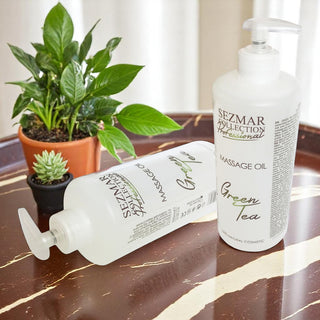 Massage oil Green Tea, 500 ml