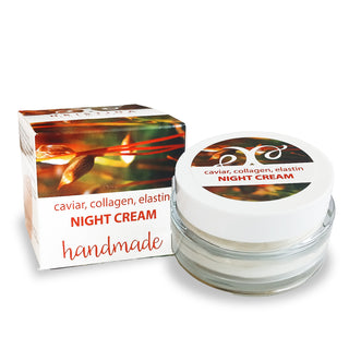 Crema de noapte cu caviar, colagen si elastina, 50 ml