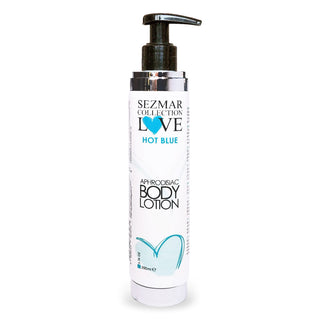 Lotiune de corp afrodisiaca Hot Blue, 200 ml