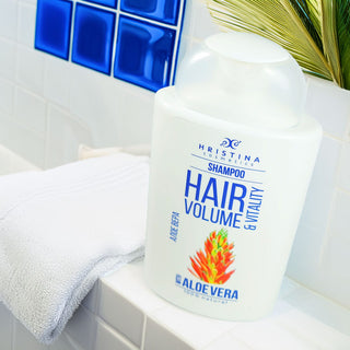 Sampon cu Aloe Vera pentru volumul parului, 200 ml