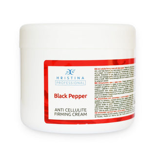 Crema anticelulitica cu piper negru, 500 ml