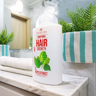 Balsam de păr cu extract de pătlagină pentru strălucirea părului, 200 ml