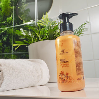 Body lotion with gold particles, 250 ml