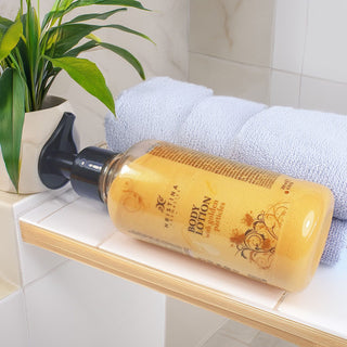 Body lotion with gold particles, 250 ml
