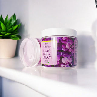 Cremă de corp liliac, 200 ml