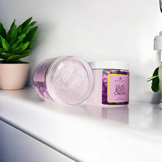 Cremă de corp liliac, 200 ml