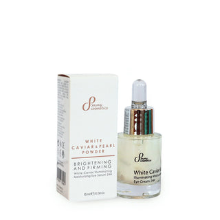 24-hour brightening eye serum with White Caviar and Pearl Powder, 15 ml