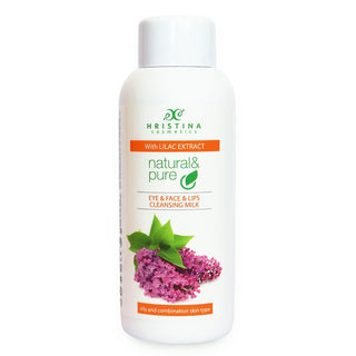 Apă de toaletă pentru ochi, față și buze cu extract de liliac, 150 ml