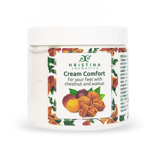 Crema pentru picioare "Comfort" cu castan si nuc, 200ml