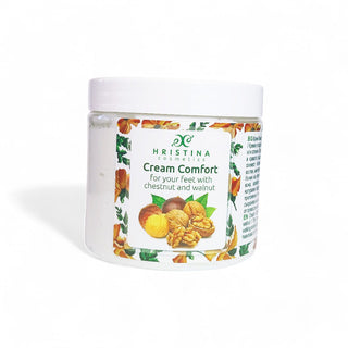 Crema pentru picioare "Comfort" cu castan si nuc, 200ml