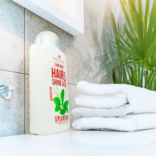Balsam de păr cu extract de pătlagină pentru strălucirea părului, 200 ml
