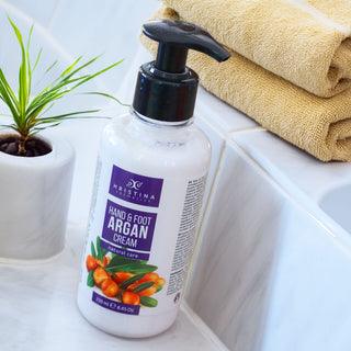 Crema de maini si picioare cu ulei de argan, 250 ml