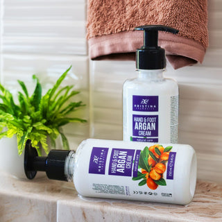 Crema de maini si picioare cu ulei de argan, 250 ml
