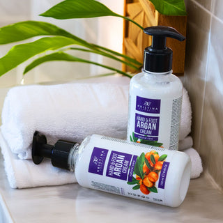 Crema de maini si picioare cu ulei de argan, 250 ml