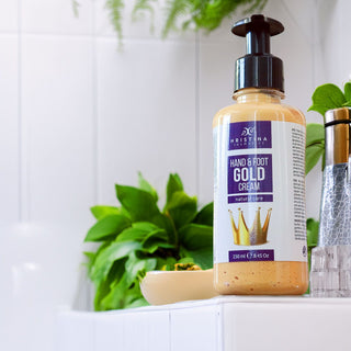 Crema pentru maini si picioare Gold, 250ml