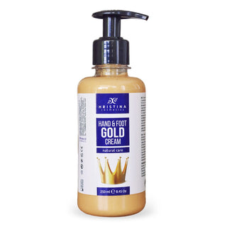 Crema pentru maini si picioare Gold, 250ml