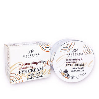 Hidratant § Crema hranitoare de ochi cu melc si cacao, 25ml