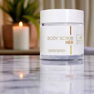 Scrub de corp parfumat pentru EA, 200 ml