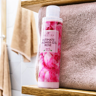Gel de dus intim Trandafir, 125 ml