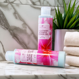 Intimate shower gel with vitamins A+E, 125 ml