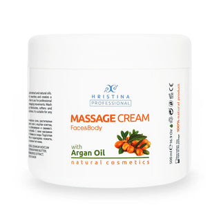 Crema de masaj cu argan, 500 ml