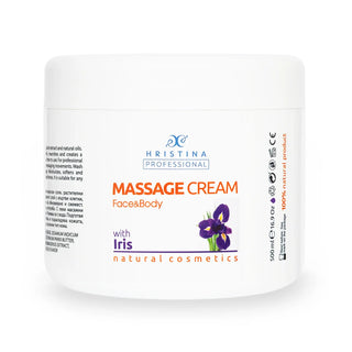 Crema de masaj Iris, 500 ml