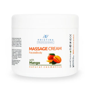 Cremă de masaj cu mango, 500 ml