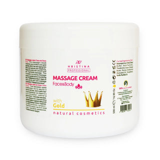 Crema de masaj Gold, 500 ml