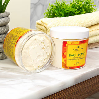 Mask for dry skin with calendula extract, 200 ml