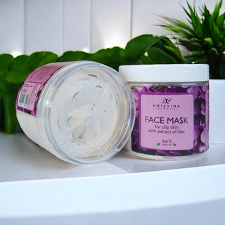 Mask for oily skin with lilac extract, 200 ml