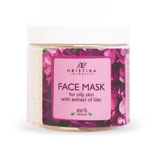 Mask for oily skin with lilac extract, 200 ml