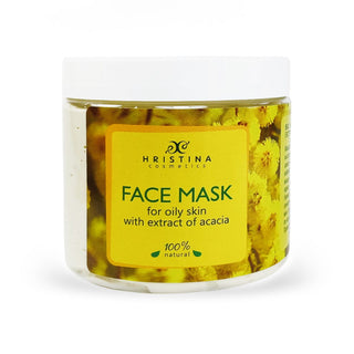 Mască pentru ten gras cu extract de salcâm, 200 ml