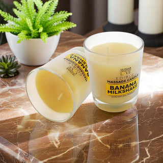 Lumanare de masaj Banana Milkshake, 100 ml