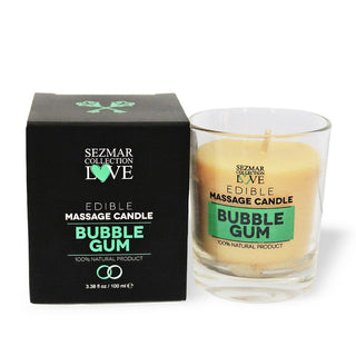 Lumanare de masaj Bubble Gum, 100 ml