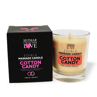 Lumanare de masaj Cotton Candy, 100 ml
