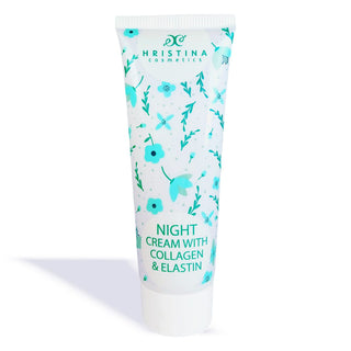 Night cream with collagen and elastin, 100 ml