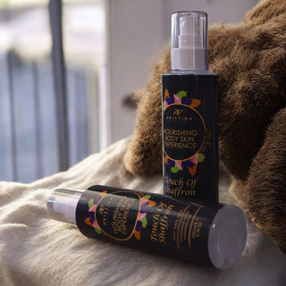 Подхранващ спрей масло за тяло Шафран, 200 ml