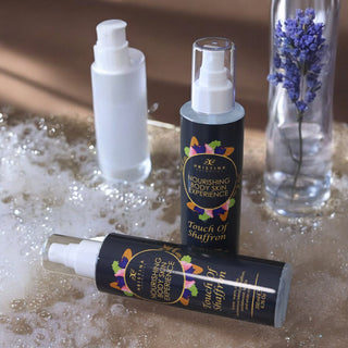 Подхранващ спрей масло за тяло Шафран, 200 ml