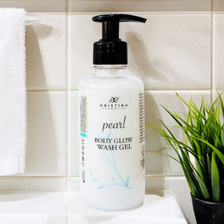 Gel de duș pentru spălare corporală strălucitor cu pudră de perle, 250 ml