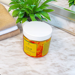 Peeling for dry skin with calendula extract, 200 ml