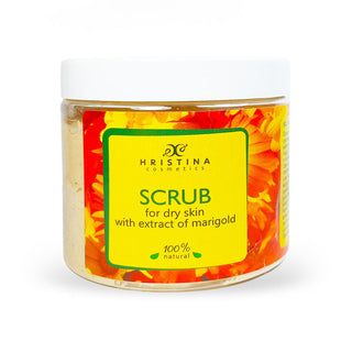 Peeling for dry skin with calendula extract, 200 ml