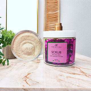 Пилинг за мазна кожа с екстракт от люляк, 200 ml