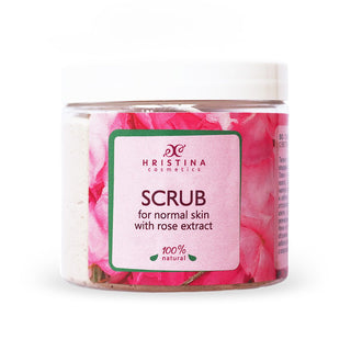 Пилинг за нормална кожа с екстракт ор роза, 200 ml