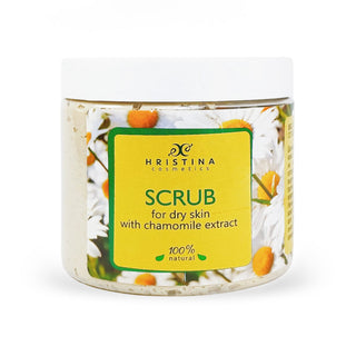 Peeling for dry skin with chamomile extract, 200 ml