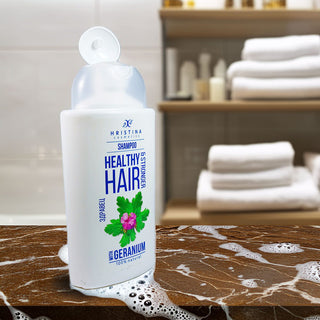 Geranium Shampoo for Healthy Hair, 200 ml